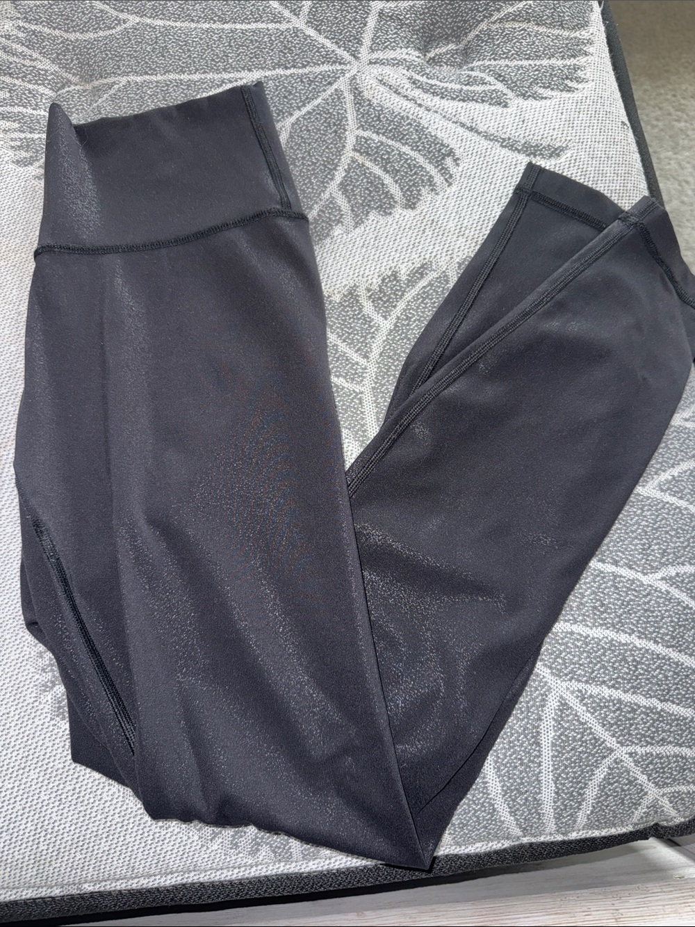 lululemon athletica Black High-Rise Shine Leggings